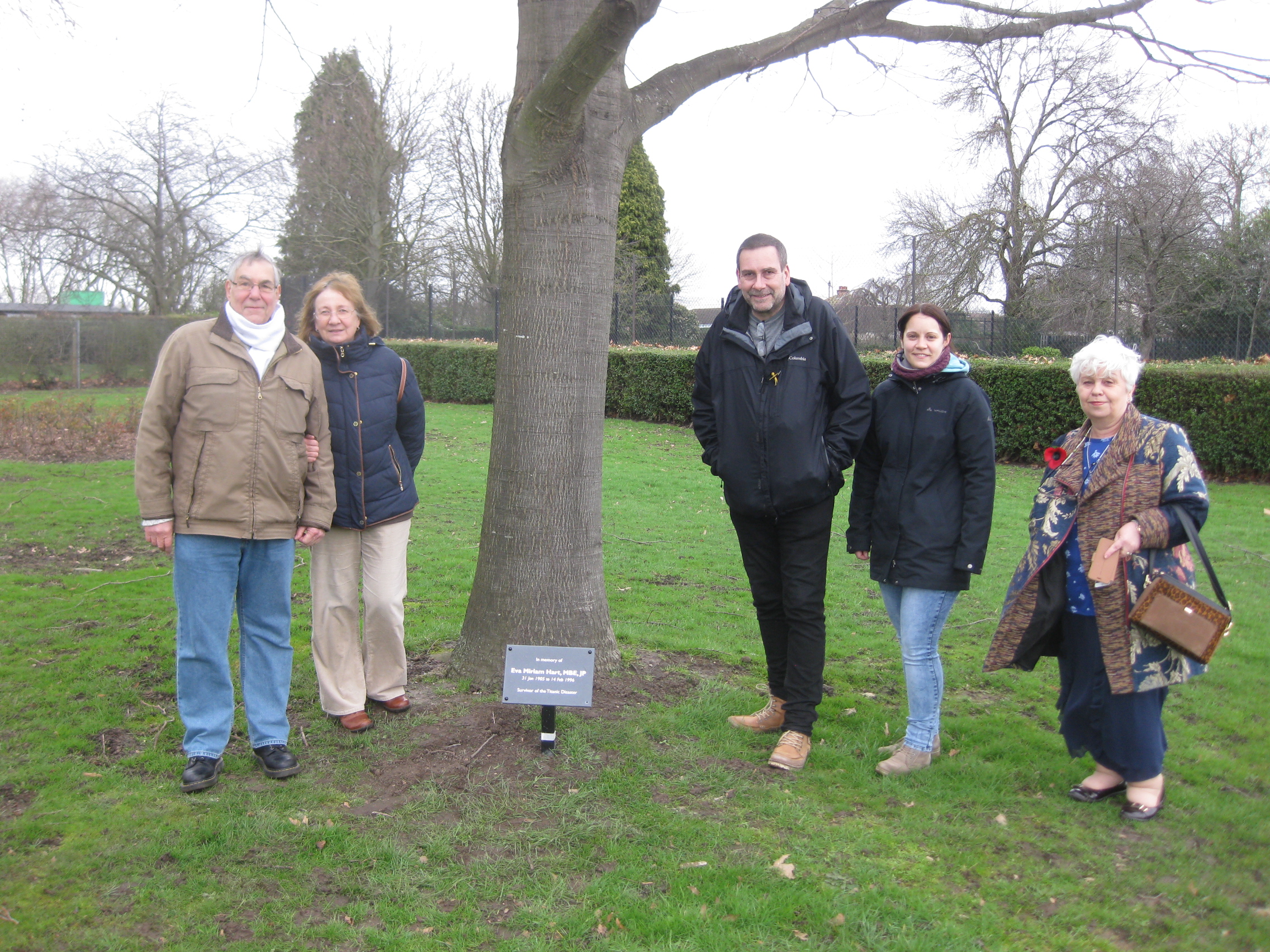 Titanic survivor commemorated with new commemorative plaque in a Dagenham  Park | London Borough of Barking and Dagenham