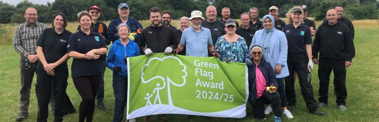 Green Flag Award win at Eastbrookend Country Park