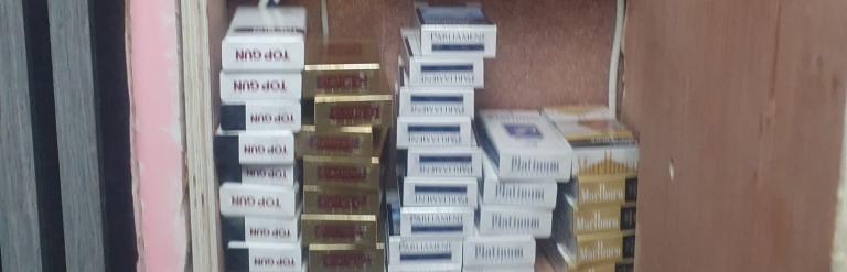 Illegal cigarettes seized 